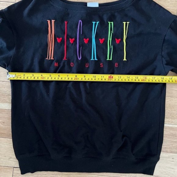 Disney Parks Mickey Mouse embroidered long sleeve tee - Picture 7 of 9